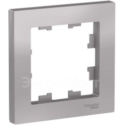 Рамка 1-м AtlasDesign алюм. SchE ATN000301