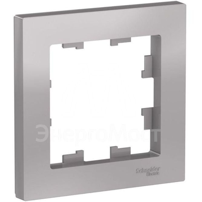 Рамка 1-м AtlasDesign алюм. SchE ATN000301