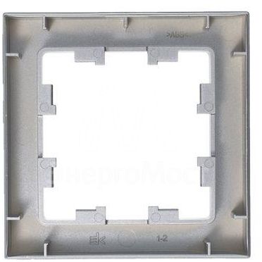 Рамка 1-м AtlasDesign алюм. SchE ATN000301