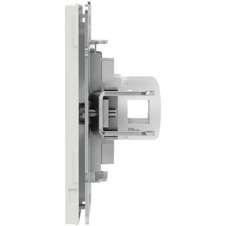 Розетка компьютерная 2-м KANT RJ45 кат.6A без шторки бел. песок DKC 7010674