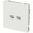 Розетка компьютерная 2-м KANT RJ45 кат.6A без шторки бел. песок DKC 7010674