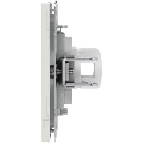 Розетка компьютерная 2-м KANT RJ45 кат.6A без шторки бел. песок DKC 7010674