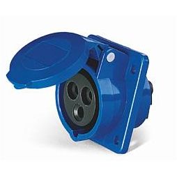 Розетка стационарная СП PPC 413 16А 3п 2Р+РЕ 220В IP44 Pro JazzWay 5072930