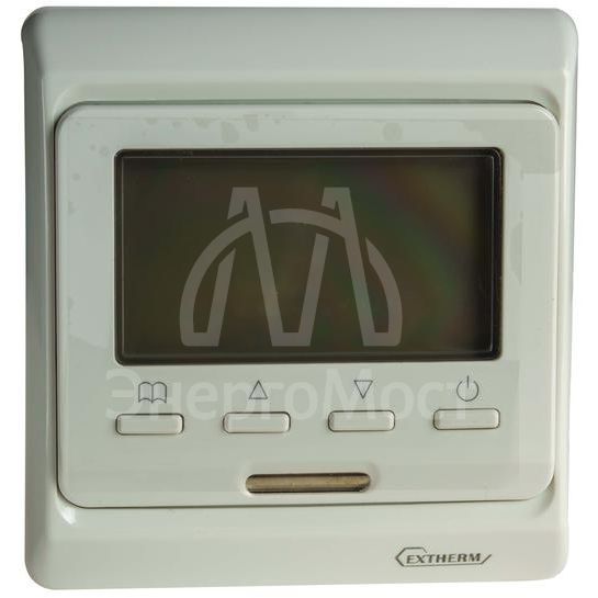 Термостат программ. ST-16 с контролем времени датчик пола; датчик возд. +5/+40град.C 230В 16А 3.5кВт EXTHERM ST16