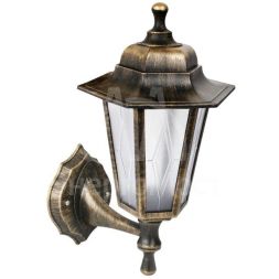 Светильник садово-парковый PP4101/02 C64 НБУ 06-60-001 У1 &amp;quot;Леда1&amp;quot; 6-гран. пласт. +пласт. черн. бронза Camelion 13835