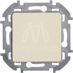 Переключатель 1-кл Inspiria 250В 10AX сл. кость Leg 673651