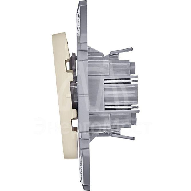 Переключатель 1-кл Inspiria 250В 10AX сл. кость Leg 673651