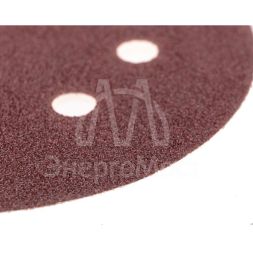 Диск абразивный на ворсовой основе на липучке перфорированный P60 125мм (уп.10шт) Kranz KR-91-1165