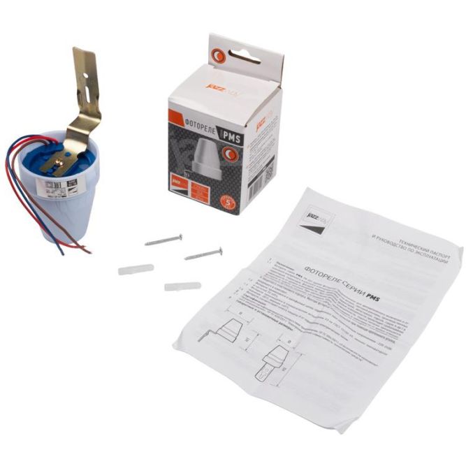 Фотореле PMS PR 601 2200Вт IP44 WH JazzWay 5013056