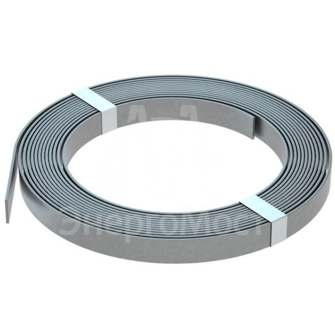 Полоса стальная PP25-4-62 HD 25х4 сталь гор. оцинк. (уп.62м) КМ LN0001