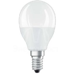Лампа светодиодная LED STAR+ DIM с пультом P 40 5.5W/827 шар 5.5Вт 2700К тепл. бел. E14 470лм 220-240В мат. пласт. OSRAM 4058075144385