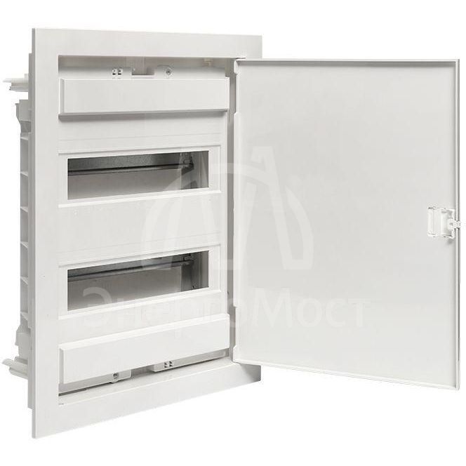 Щит силовой встраив. Nova 24мод. IP40 с пластик. дверью PROxima EKF nv-pb-pd-2