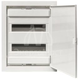 Щит силовой встраив. Nova 24мод. IP40 с пластик. дверью PROxima EKF nv-pb-pd-2