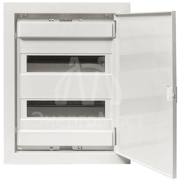 Щит силовой встраив. Nova 24мод. IP40 с пластик. дверью PROxima EKF nv-pb-pd-2