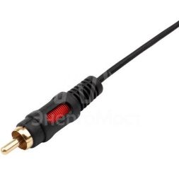 Шнур 3.5мм 4C Plug - 3RCA Plug 1.5м (GOLD) Rexant 17-4412