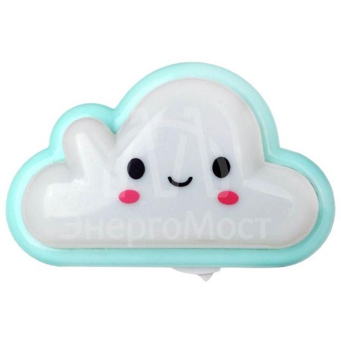 Светильник светодиодный NL-178 &amp;quot;Облако&amp;quot; ночник с выкл. 220В Camelion 12534