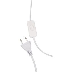 Светильник настольный JH2-02-gy E14 IP20 130х130х255мм керамика; ткань; PVC-пластик сер. JazzWay 5062320