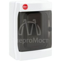 Щиток ОП на 4 мод. IP65 серый DKC 85604