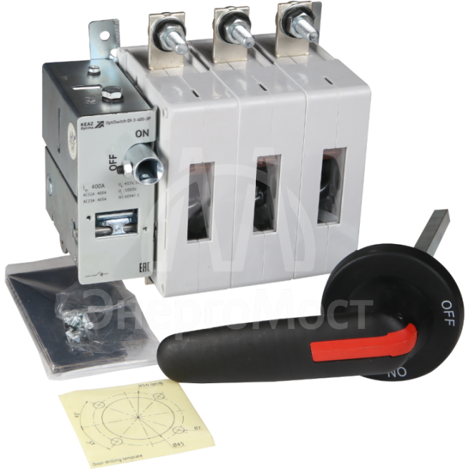 Переключатель нагрузки OptiSwitch DI-C3-400-3P КЭАЗ 275553