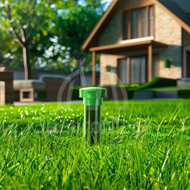 Отпугиватель кротов ультразвуковой R30 с отсеком для батареек Rexant 71-0042