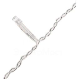 Гирлянда &amp;quot;Бахрома&amp;quot; со снежинками 2.4х0.9м 150 LED с контроллером 8 режимов 230В бел. Neon-Night 255-075