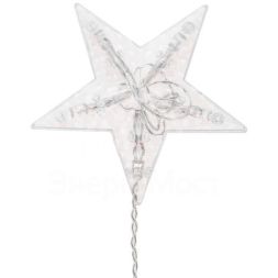 Гирлянда &amp;quot;Бахрома&amp;quot; со снежинками 2.4х0.9м 150 LED с контроллером 8 режимов 230В бел. Neon-Night 255-075