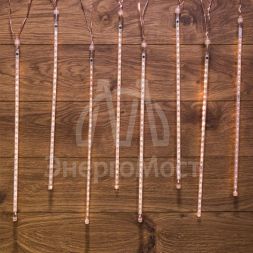 Гирлянда &amp;quot;Тающие сосульки&amp;quot; 8шт х 0.5м шаг 40см 230В LED тепл. бел. Neon-Night 256-416