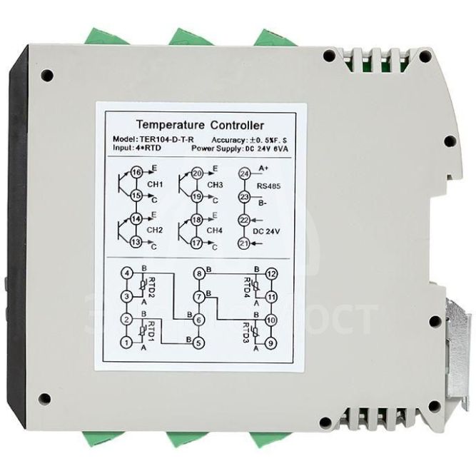Измеритель-регулятор температуры EKF TER104-D-T-R