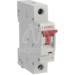 Выключатель автоматический модульный 1п B 6А 6кА MD63N YON MD63N-1PB6