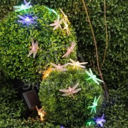 Гирлянда садовая ERASF22-16 Стрекоза на солнечной батарее 5.8м ЭРА Б0053365