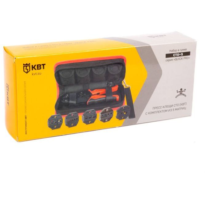 Набор в сумке СТО+5 серия QUICK PRO КВТ 90777