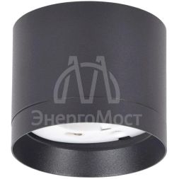 Светильник 4015 накладной потолочный под лампу GX53 черн. IEK LT-UPB0-4015-GX53-1-K02