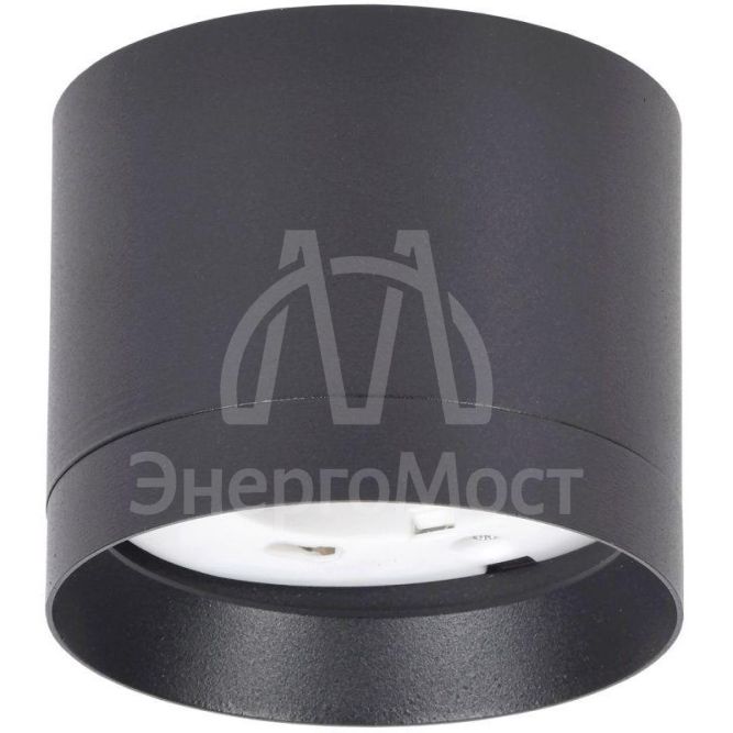 Светильник 4015 накладной потолочный под лампу GX53 черн. IEK LT-UPB0-4015-GX53-1-K02