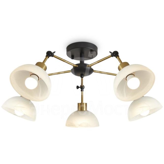 Светильник Bessie 5х60Вт E27 IP20 подвесной Freya FR5526PL-05BBZ