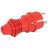 Вилка прямая VX13-R-IP44 16А IP44 с заземл. каучук красн. Эра Б0069322