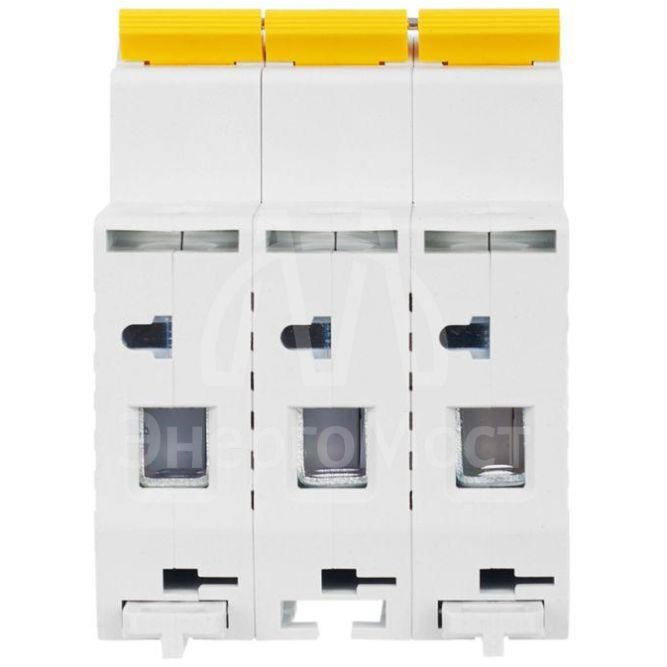 Выключатель автоматический модульный 3п C 20А 4.5кА ВА47-29 IEK MVA20-3-020-C