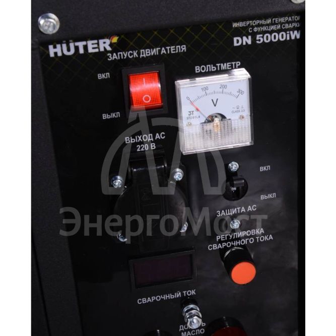 Электрогенератор инверторный Huter DN 5000iW (с функцией сварки)