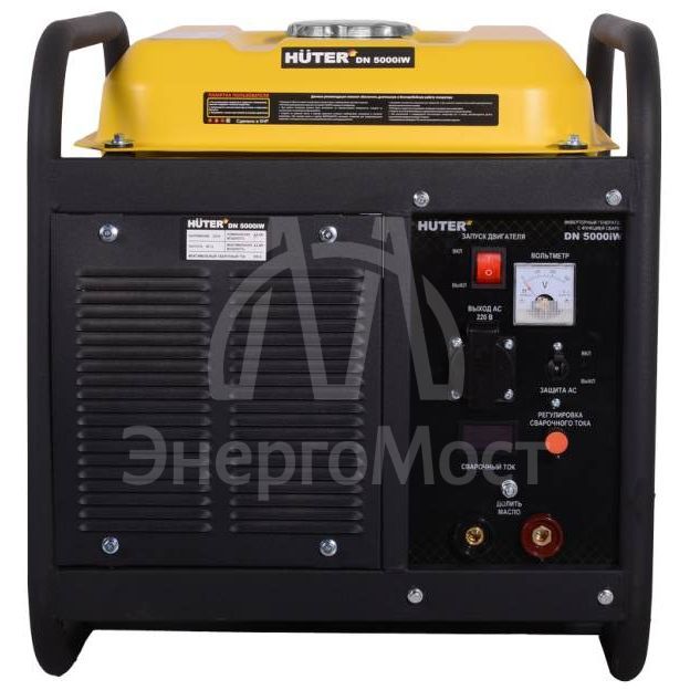 Электрогенератор инверторный Huter DN 5000iW (с функцией сварки)