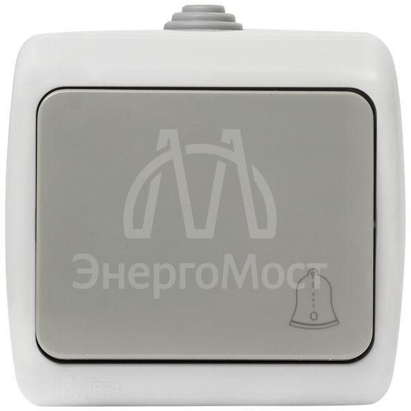 Кнопка звонка 1-кл. ОП Мурманск 10А IP54 сер. EKF EFZ10-026-30-54