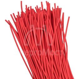 Трубка термоусадочная ТУТ нг 2/1 красн. 1м (уп.200шт) PROxima EKF tut-2-r-1m