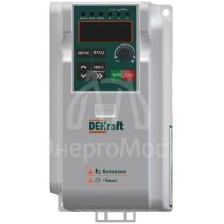 Преобразователь частоты DEKV060 0.75кВт 220В 1ф с торм. модулем SchE DEKV060G0R75S2B