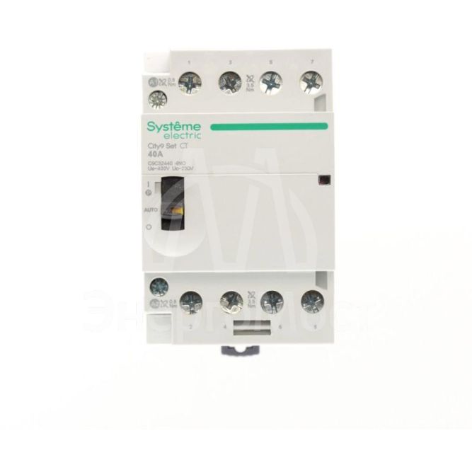 Контактор 4п City9 Set 4НО 40А AC 400В-230В SE C9C32440