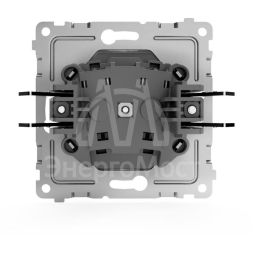 Розетка 1-м СП Pixel 16А IP20 без заземл. защ. шторки механизм бел. TOKOV ELECTRIC TKE-PX-R1SF-C01