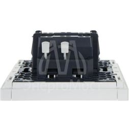 Выключатель перекрестный 1-кл. СП FORTE&amp;amp;PIANO 10А FP212 бел. IEK FP-V13-0-10-1-K01