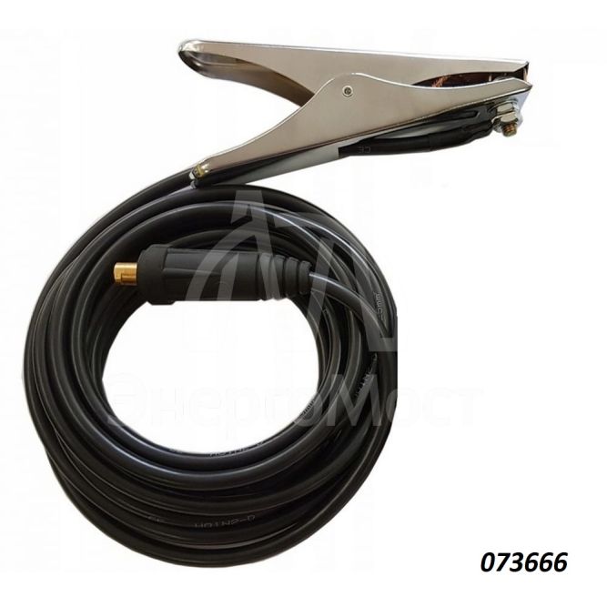 Кабель с клеммой заземления 2,4 м / штекер 16-25