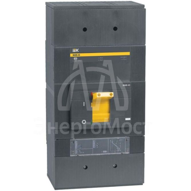 Выключатель автоматический 3п 1000А 50кА ВА 88-43 электр. расцеп. MP 211 IEK SVA61-3-1000