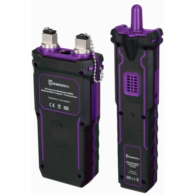 Тестер кабельный многофункциональный NetGeeks NP60 фиолет. Ermenrich 84551