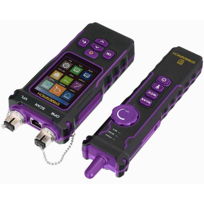 Тестер кабельный многофункциональный NetGeeks NP60 фиолет. Ermenrich 84551