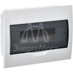 Бокс ЩРВ-П-12 мод. встраив. пластик IP41 GENERICA IEK MKP12-V-12-41-G