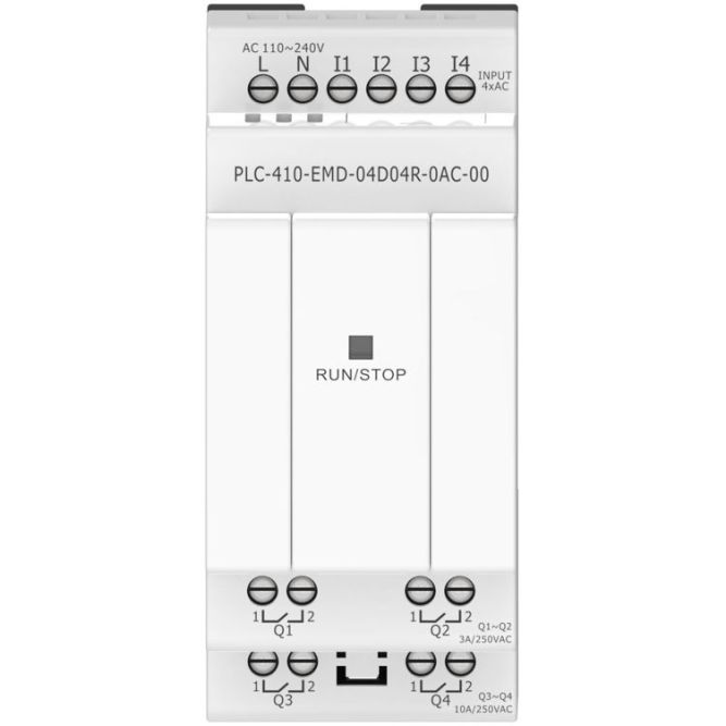 Модуль входов выходов ПЛК 410 4 DI 4 RO 220В AC ONI PLC-410-EMD-04D04R-0AC-00